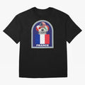 France 2026 Soccer T-shirt Oversized T-Shirt Feel FIFA World Cup 2026 USA Canada Mexico Spirit, Driven by Brazil, Haaland, Retro Football Energy, Iconic Rivalries, Trophy Chase Drama and Stadium Atmosphere; Ideal for Fans Who Follow Messi,