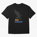world cup 2026 Oversized T-Shirt Show Love for Legendary Goals in the FIFA World Cup 2026 Group Stage Journey through Neymar Highlights, France and Portugal Pride, Vintage Soccer Flavor, Modern Football Stars, National Flags and Final Night
