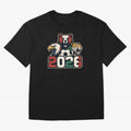World Cup 2026 USA Canada Mexico Host Mascots Oversized T-Shirt Cheer through Every Moment of FIFA World Cup 2026 Group Stage Filled with Mbappe, England and Germany Energy, Football Passion, Legendary Performances, Festival Vibes and Supporter