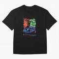 Host Nations Cultural Splash Art Oversized T-Shirt Celebrate the Biggest Stage of Match Day Hype around FIFA World Cup 2026 USA Canada Mexico, Messi, Neymar and Mbappe, England, Football Passion, Legendary Performances, Festival Vibes and Supporter