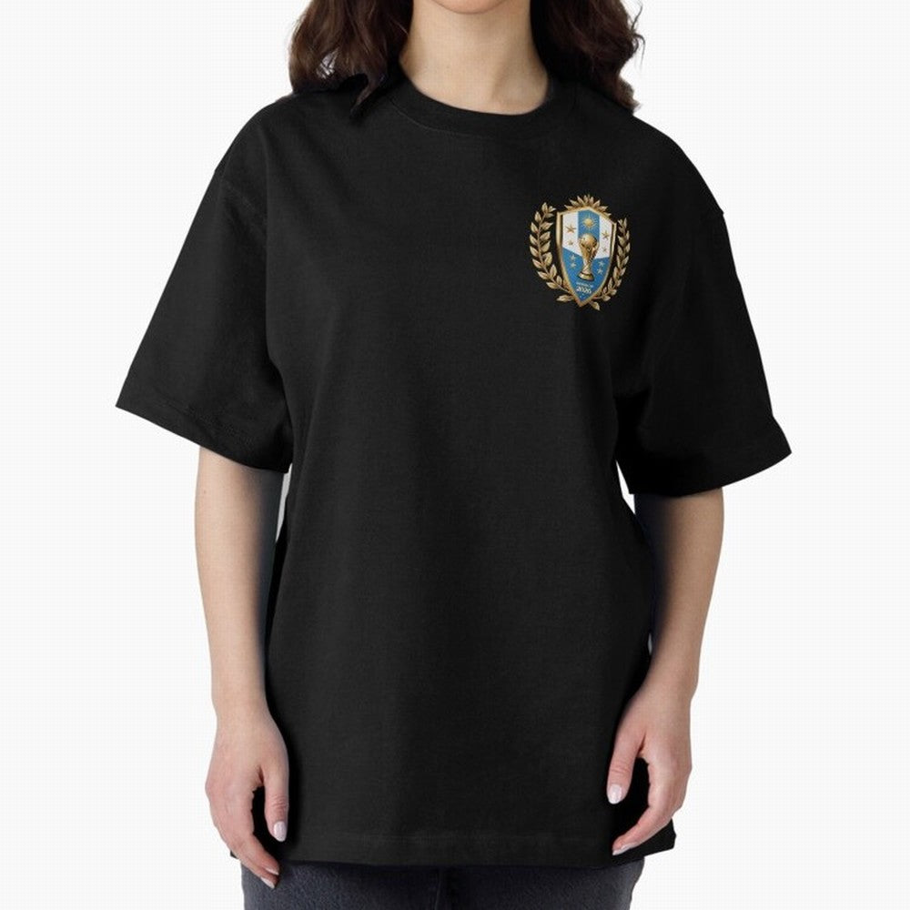 Argentina World Cup 2026 Oversized T-Shirt Support Global Football Passion for FIFA World Cup 2026, Driven by CR7, England and Germany, Supporter Pride, Iconic Celebrations, Legendary Names and Global Match Day Energy; Created for Match Day