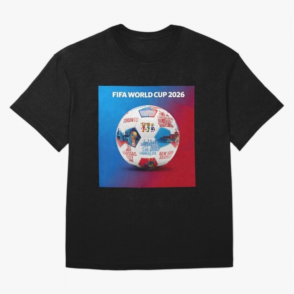 North America Football 2026 Oversized T-Shirt Carry FIFA World Cup 2026 Group Stage Spirit, Highlighting Portugal, Cristiano Ronaldo, Haaland and CR7, Tournament Hype, Historic Matchups, Family Viewing Parties and Global Sports Pride; Great for
