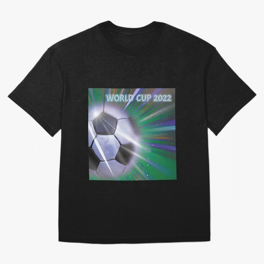 World Cup 2022 Oversized T-Shirt Represent FIFA World Cup 2026 USA Canada Mexico Driven by Mbappe and Neymar, Spain Energy, Game Day Rituals, Football Legends, Country Pride and the Road to the Final; Ideal for Fans Who Follow Messi, Cristiano