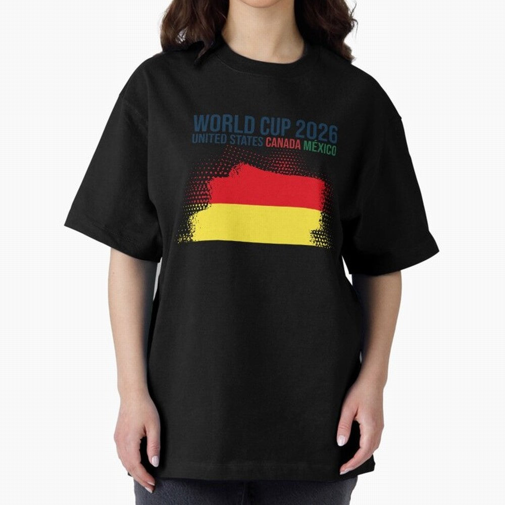 BELGIUM WORLD CUP 2026 Oversized T-Shirt Show Up for the Glory of FIFA World Cup 2026 Group Stage for Fans of Mbappe and Netherlands, Bringing Football History, Final Match Energy, Crowd Noise and Once in a Lifetime Moments; Perfect for Supporters