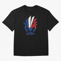 France Soccer 2026 Tricolor Burst Emblem Oversized T-Shirt Join the Global Buzz around the FIFA World Cup 2026 Group Stage Journey through Neymar, Haaland and Cristiano Ronaldo Highlights, Portugal Pride, Stadium Chants, National Pride, Trophy