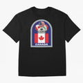 Canada 2026 Soccer T-shirt Oversized T-Shirt Show Match Day Excitement for FIFA World Cup 2026 USA Canada Mexico Spirit, Centered on Spain and Netherlands, Mbappe and Neymar, Classic Soccer Heritage, Championship Pressure, Fan Loyalty and