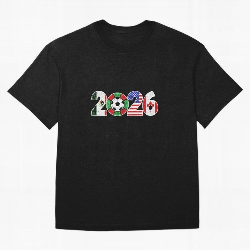 North American Soccer Spirit Team 2026 T-Shirt_82770209 Oversized T-Shirt Celebrate Football Dreams Across FIFA World Cup 2026 Group Stage with Cristiano Ronaldo, Portugal Energy, Supporter Pride, Iconic Celebrations, Legendary Names and Global