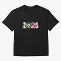 North American Soccer Spirit Team 2026 T-Shirt_82770209 Oversized T-Shirt Celebrate Football Dreams Across FIFA World Cup 2026 Group Stage with Cristiano Ronaldo, Portugal Energy, Supporter Pride, Iconic Celebrations, Legendary Names and Global