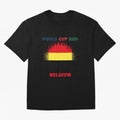 BELGIUM WORLD CUP 2026 Oversized T-Shirt Make Every Match About Global Football Passion for FIFA World Cup 2026, with Mbappe and Neymar, England, France and Netherlands, Championship Spirit, Famous Goals, Roaring Crowds and International Football