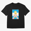 Champion Argentina 2022 Oversized T-Shirt Represent Global Football Passion for FIFA World Cup 2026 USA Canada Mexico, Inspired by Messi, CR7 and Mbappe, Portugal, Worldwide Fan Energy, Dramatic Goals, Stadium Lights and Championship Celebrations;