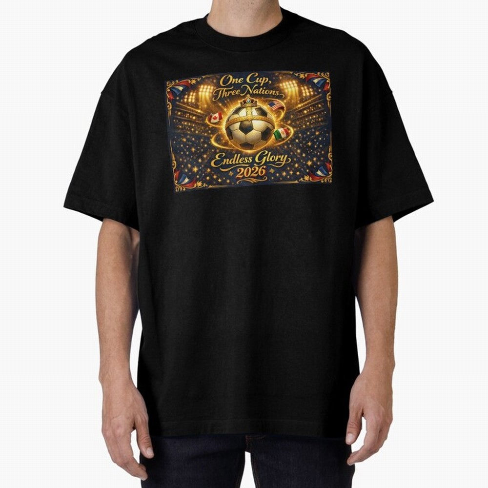 2026 World Cup Celebration inpired by renaissance art Oversized T-Shirt Show Match Day Excitement for Global Football Passion for FIFA World Cup 2026, Made for CR7, Argentina, France and Brazil, Match Day Excitement, Supporter Culture, Golden Goals