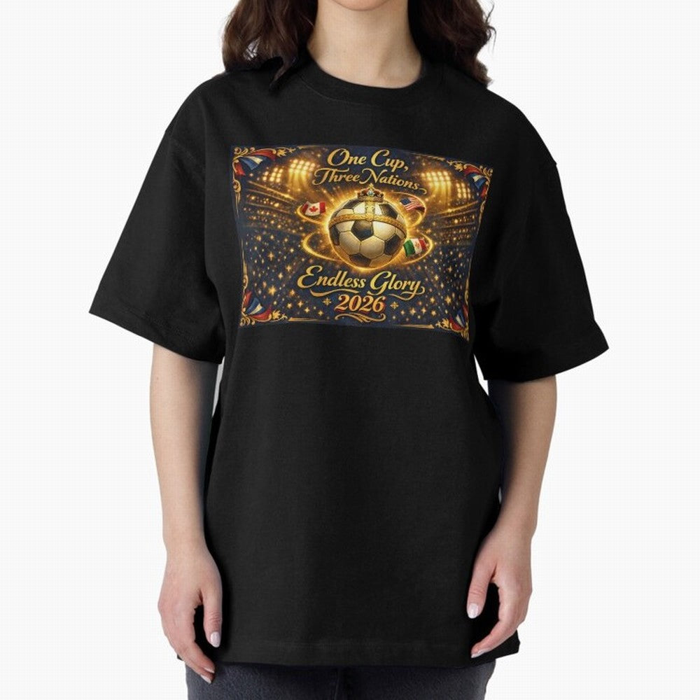 2026 World Cup Celebration inpired by renaissance art Oversized T-Shirt Show Match Day Excitement for Global Football Passion for FIFA World Cup 2026, Made for CR7, Argentina, France and Brazil, Match Day Excitement, Supporter Culture, Golden Goals