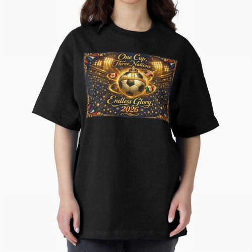 2026 World Cup Celebration inpired by renaissance art Oversized T-Shirt Show Match Day Excitement for Global Football Passion for FIFA World Cup 2026, Made for CR7, Argentina, France and Brazil, Match Day Excitement, Supporter Culture, Golden Goals