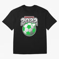 Mexico Futbol 2022 , Futbol Soccer Oversized T-Shirt Spotlight FIFA World Cup 2026 USA Canada Mexico for Fans of CR7 and Messi and Brazil, Portugal and Argentina, Bringing Football Passion, Legendary Performances, Festival Vibes and Supporter