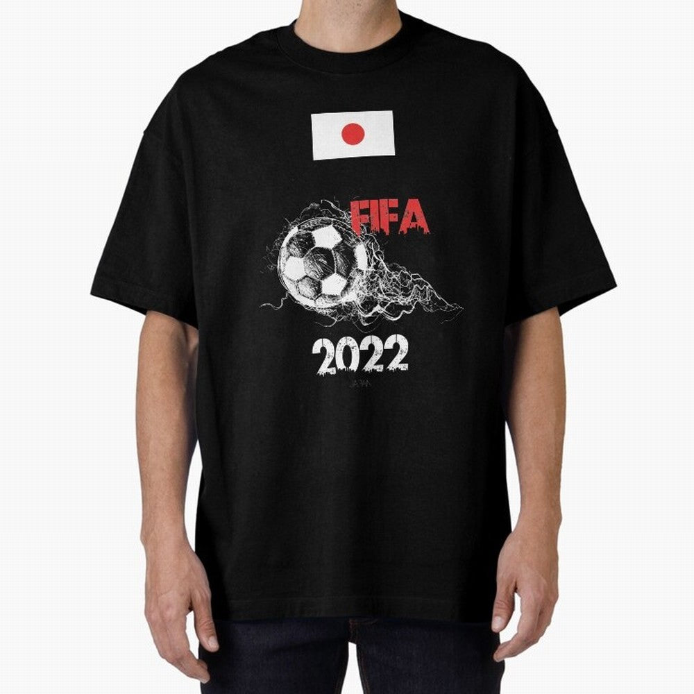 World Cup Qatar 2022 Japan Oversized T-Shirt Turn Football Passion into Match Day Hype around FIFA World Cup 2026 USA Canada Mexico, Cristiano Ronaldo, Haaland and CR7, Germany, Global Supporter Spirit, Legendary Goals, National Colors and