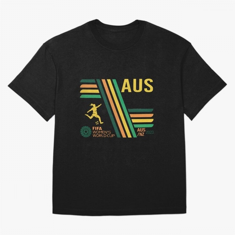 Australia Women's World Cup Oversized T-Shirt Support the Legends of Match Day Hype around FIFA World Cup 2026, Neymar, Argentina, Stadium Memories, Football Loyalty, International Chants and Championship Tradition; Ideal for Football Dads,