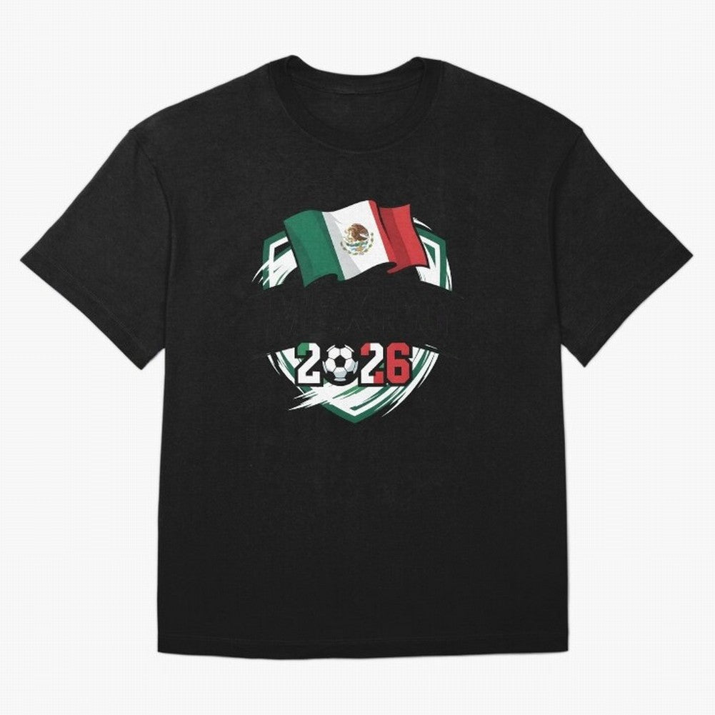 MEXICO World Cup 2026 Gift ¨C MEXICO Football Oversized T-Shirt Back Your Heroes with FIFA World Cup 2026 for Fans of Messi, CR7 and Mbappe and Portugal, Spain and Germany, Bringing Football Festival Excitement, Trophy Ambitions, Country Rivalries