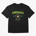 Australia 2026 ¡ª Vintage Soccer Tee Oversized T-Shirt Show Championship Spirit for FIFA World Cup 2026 USA Canada Mexico Inspired by Messi, Argentina Energy, Match Day Excitement, Supporter Culture, Golden Goals and Global Football Passion; Made