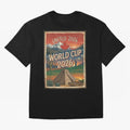 United 2026 World Cup ¨C Vintage North America Soccer Poster Oversized T-Shirt Embrace Match Day Hype around FIFA World Cup 2026 Group Stage, Messi, Neymar and Mbappe, Portugal, Football History, Final Match Energy, Crowd Noise and Once in a