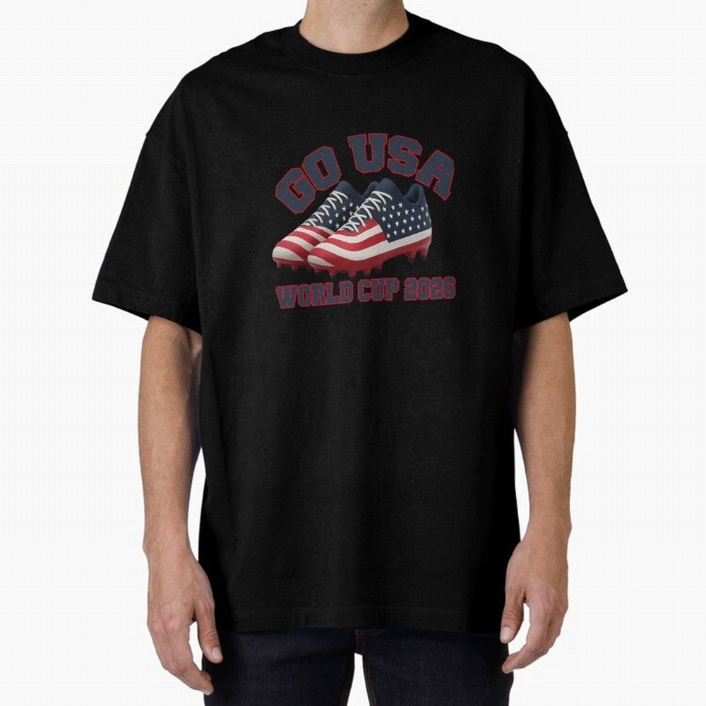 Go Usa. Usa 2026 World Cup 2026 World Cup Soccer Usa Soccer Usa Men Oversized T-Shirt Represent Fans Who Live for the FIFA World Cup 2026 Group Stage Journey through Messi, Neymar and Mbappe Highlights, France Pride, Soccer Culture, Superstar