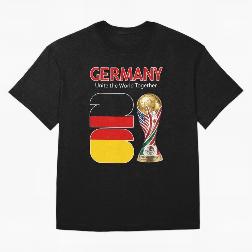 World Cup 2026, IMG 031, GERMANY 001 Oversized T-Shirt Represent FIFA World Cup 2026 USA Canada Mexico for Fans of CR7 and France and Portugal, Bringing Football Passion, Legendary Performances, Festival Vibes and Supporter Community; Ideal for