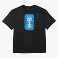 Mundial 26 USA Fan Trophy ¨C Retro Soccer World Cup Inspired Graphic ¨C Modern Football Art Design Oversized T-Shirt Celebrate the Biggest Stage of the FIFA World Cup 2026 Journey through Mbappe and Neymar Highlights, Germany Pride, Worldwide Fan