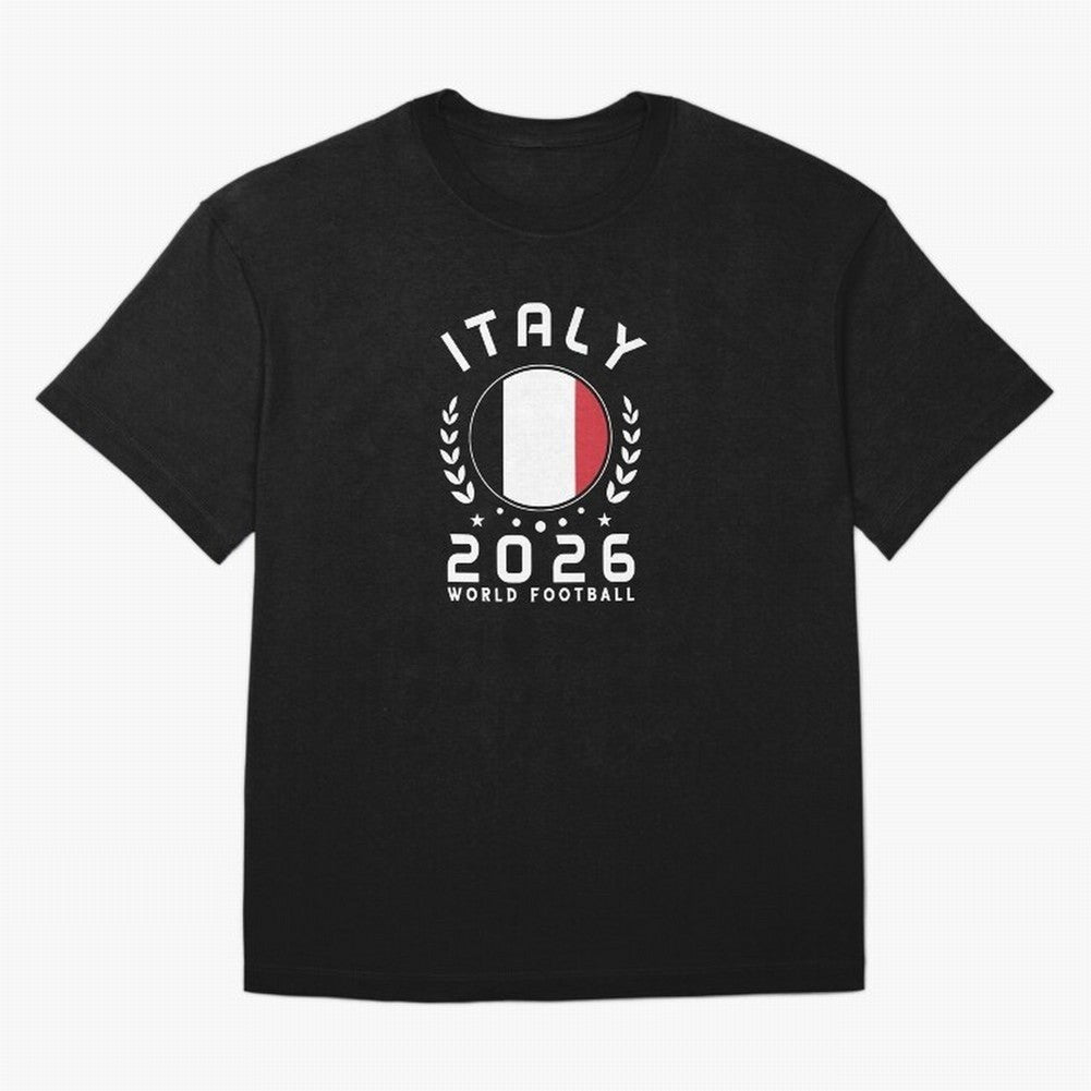 World Cup 2026 Italy Football Fan Italian Supporter T-Shirt_88563599 Oversized T-Shirt Capture Stadium Memories from the FIFA World Cup 2026 Group Stage Journey through Neymar Highlights, Portugal, Spain and Germany Pride, Soccer Culture, Superstar