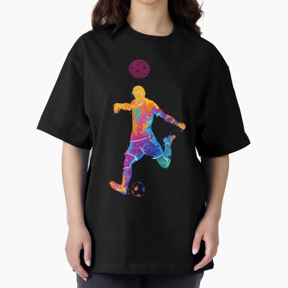 World Cup 2022 Family, Football Players, Football Lovers Oversized T-Shirt Relive the Noise and Pride of FIFA World Cup 2026 USA Canada Mexico for Fans of Cristiano Ronaldo and Spain, Bringing Championship Spirit, Famous Goals, Roaring Crowds and