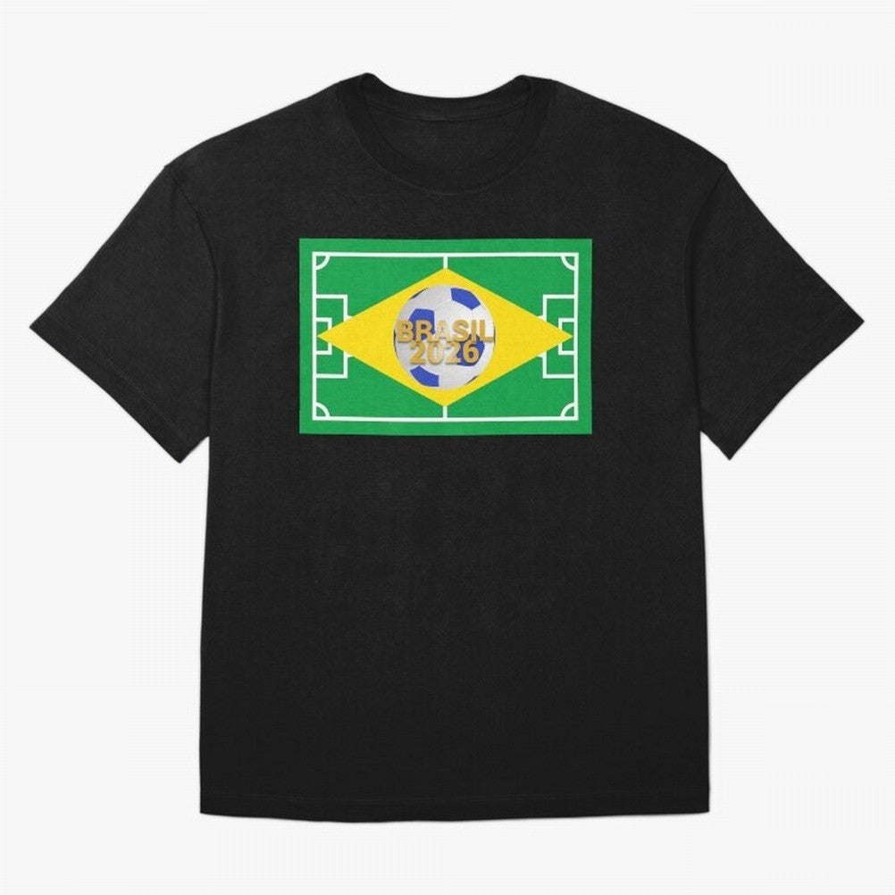 Brazil World Cup 2026 Oversized T-Shirt Turn Football Passion into Match Day Hype around FIFA World Cup 2026 Group Stage, Haaland and Mbappe, Spain, Football History, Final Match Energy, Crowd Noise and Once in a Lifetime Moments; Made for