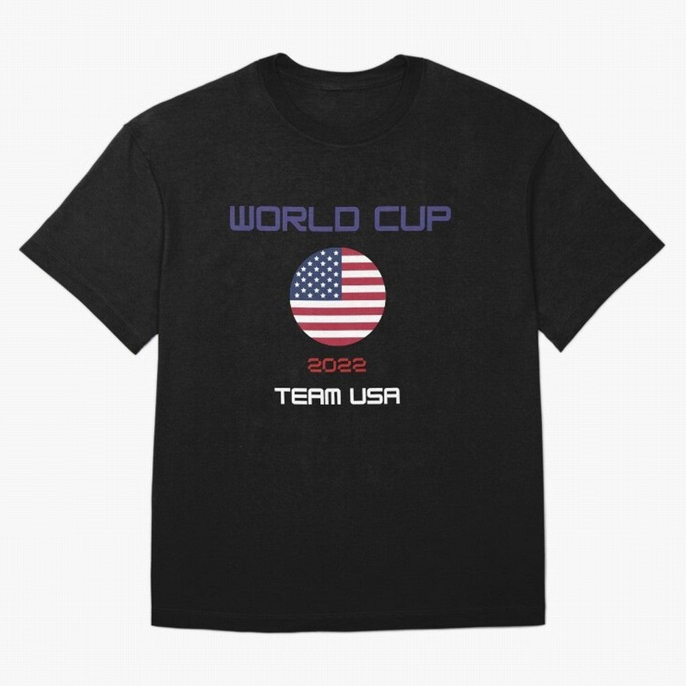 World cup 2022 Team USA Oversized T-Shirt Stand Out with Spirit from the FIFA World Cup 2026 Journey through CR7 Highlights, Netherlands Pride, Football Festival Excitement, Trophy Ambitions, Country Rivalries and Star Player Buzz; Perfect for