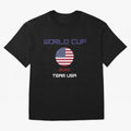 World cup 2022 Team USA Oversized T-Shirt Stand Out with Spirit from the FIFA World Cup 2026 Journey through CR7 Highlights, Netherlands Pride, Football Festival Excitement, Trophy Ambitions, Country Rivalries and Star Player Buzz; Perfect for