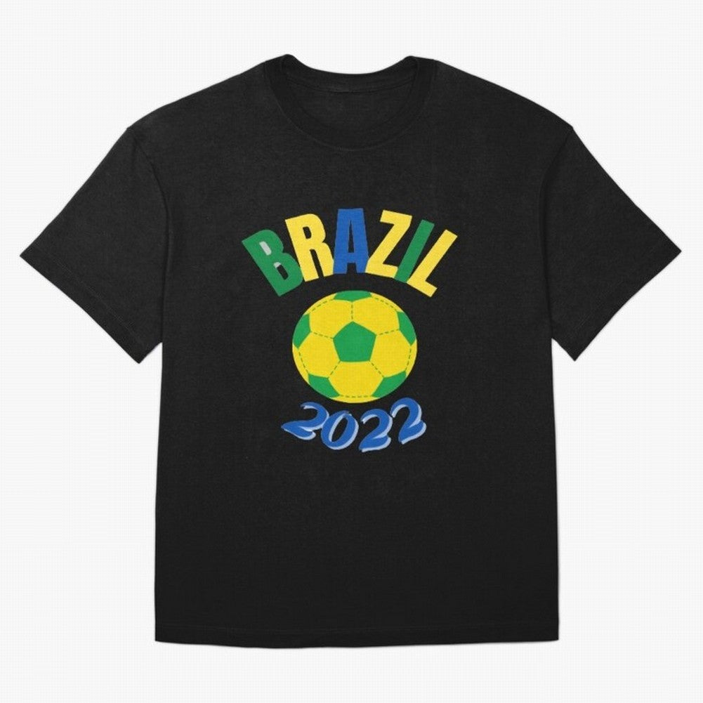 Brazil FIFA world cup 2022 T shirt Oversized T-Shirt Bring a Champion Mindset to FIFA World Cup 2026 Group Stage Spirit, Connected to Portugal, Neymar, Tournament Hype, Historic Matchups, Family Viewing Parties and Global Sports Pride; Made for
