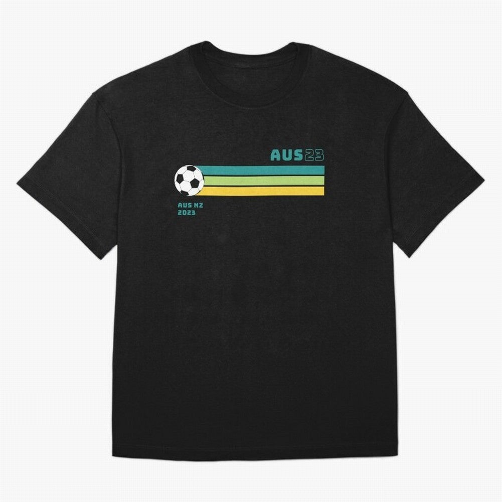 Australian Womens World Cup 2023 Oversized T-Shirt Show Your Love for FIFA World Cup 2026 USA Canada Mexico for Fans of Messi and Cristiano Ronaldo and England, Bringing Soccer Culture, Superstar Moments, National Team Dreams and Competitive Fire;