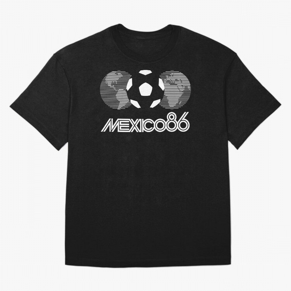 The World Cup Mexico 86 Oversized T-Shirt Bring FIFA World Cup 2026 Capturing Messi, CR7 and Mbappe, England Energy, Vintage Soccer Flavor, Modern Football Stars, National Flags and Final Night Emotion; Great for Supporters Who Love Legendary