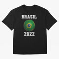 Brasil Flag Soccer Jersey Football Graphic Design T-Shirt Oversized T-Shirt Bring International Match Energy to the FIFA World Cup 2026 USA Canada Mexico Journey through Messi Highlights, Brazil Pride, Soccer Culture, Superstar Moments, National