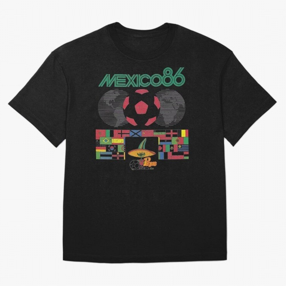 MEXICO-86-WORLD-CUP-T-SHIRT Oversized T-Shirt Bring FIFA World Cup 2026 Group Stage for Fans of Cristiano Ronaldo and Spain and Netherlands, Bringing Retro Football Energy, Iconic Rivalries, Trophy Chase Drama and Stadium Atmosphere; Ideal for Fans