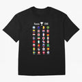 Russia 2018 Football Soccer Championship Oversized T-Shirt Celebrate the Biggest Stage of FIFA World Cup 2026 for Fans of Cristiano Ronaldo and Germany, Bringing Vintage Soccer Flavor, Modern Football Stars, National Flags and Final Night Emotion;