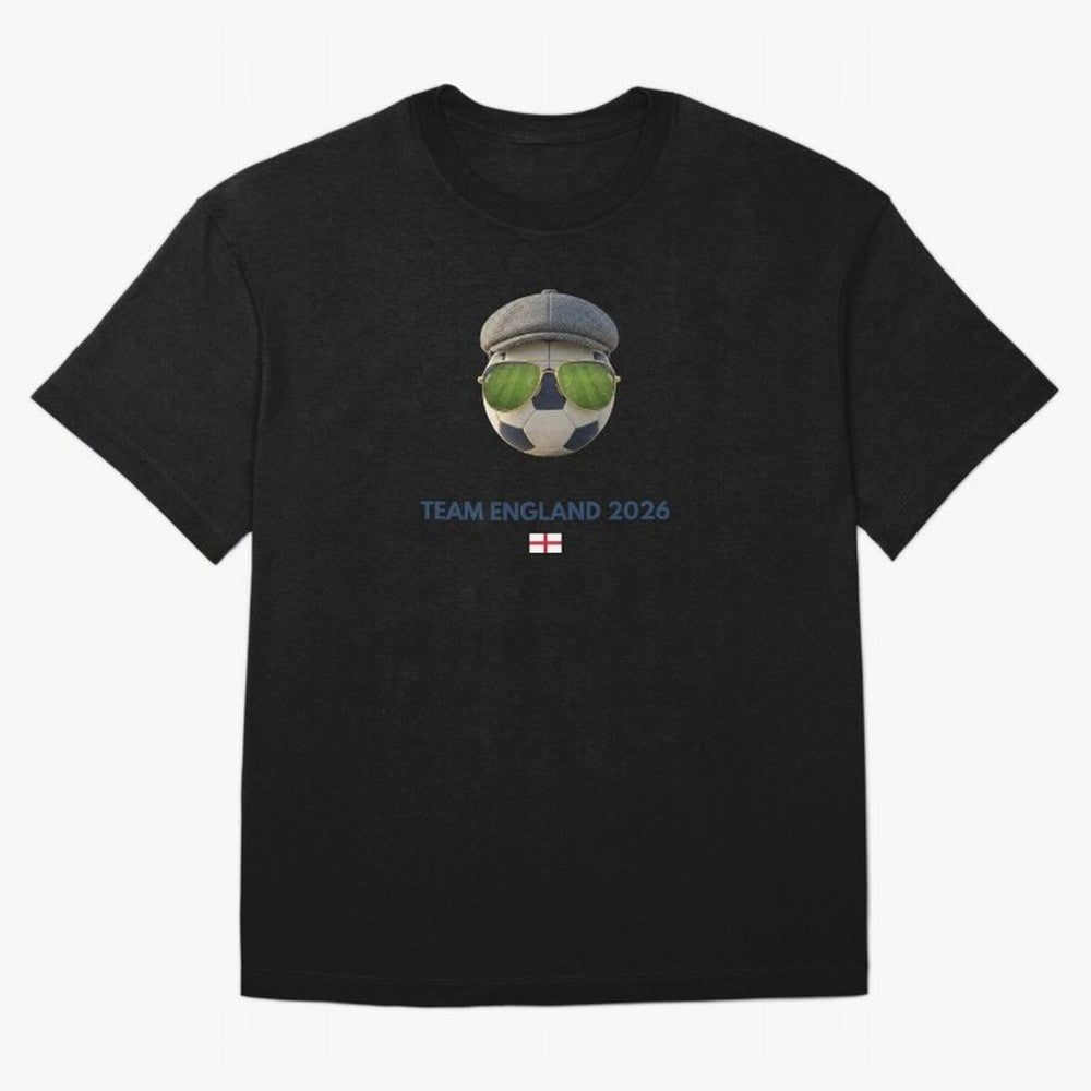 Football Fan Gear: Team England 2026 Oversized T-Shirt Bring Home FIFA World Cup 2026 for Fans of Messi and Spain and Netherlands, Bringing Football History, Final Match Energy, Crowd Noise and Once in a Lifetime Moments; Created for Match Day