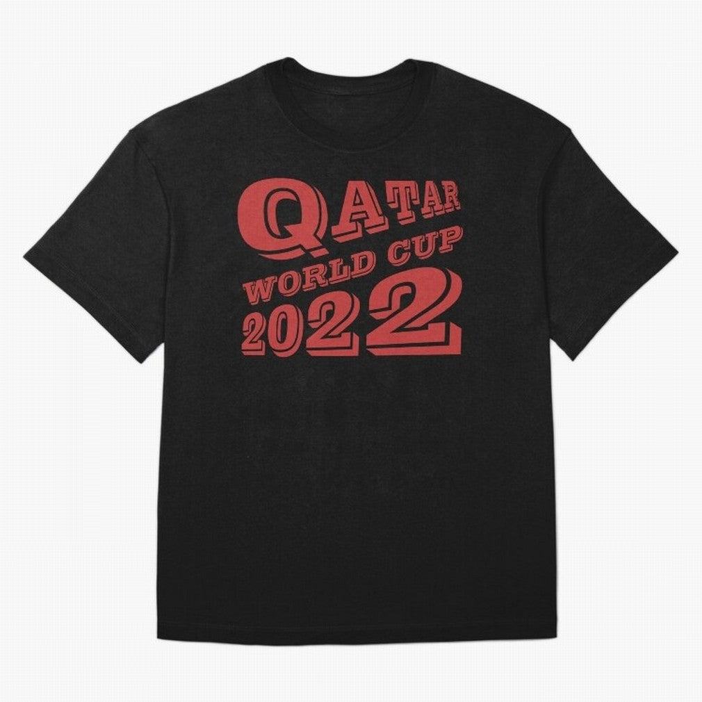 Qatar World Cup 2022 Oversized T-Shirt Represent the FIFA World Cup 2026 Group Stage Journey through Mbappe Highlights, Spain Pride, Retro Football Energy, Iconic Rivalries, Trophy Chase Drama and Stadium Atmosphere; Ideal for Football Dads,