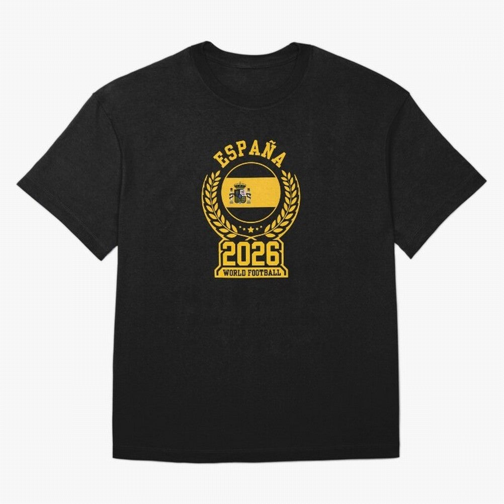 Spain World Football 2026 T-Shirt_87604013 Oversized T-Shirt Bring Match Day Fire to Match Day Hype around FIFA World Cup 2026, Mbappe and Neymar, Brazil, Portugal and Argentina, Tournament Hype, Historic Matchups, Family Viewing Parties and Global