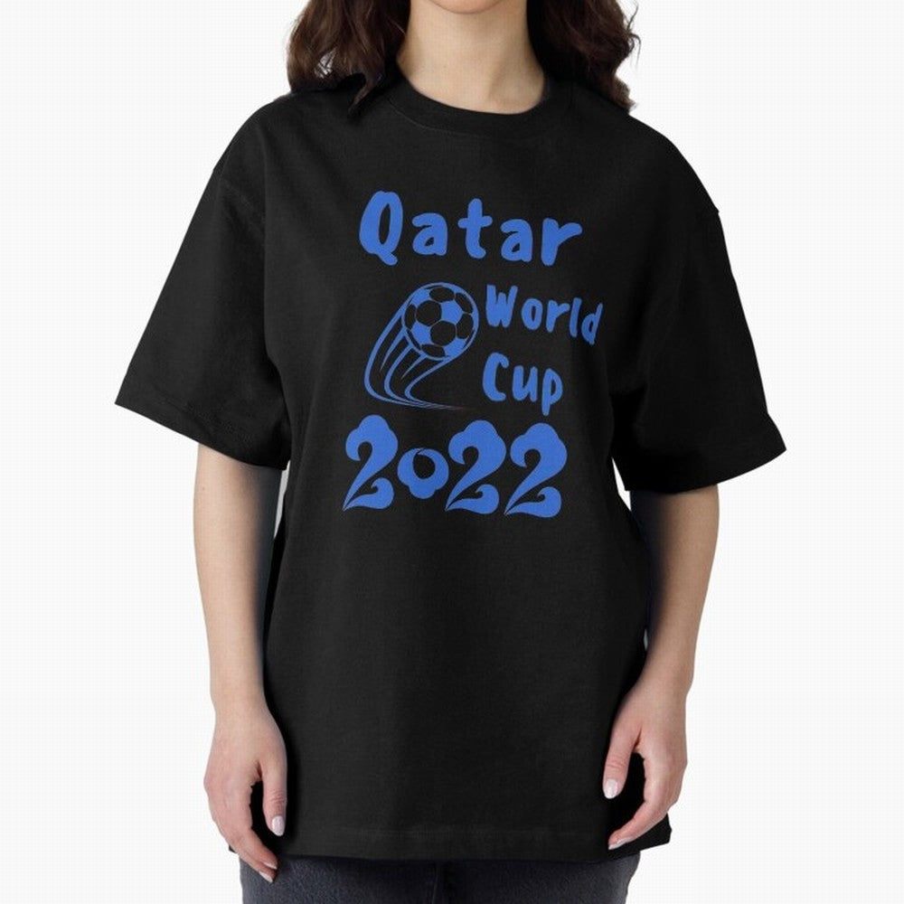 qatar world cup 2022 Oversized T-Shirt Celebrate the Biggest Stage of Match Day Hype around FIFA World Cup 2026, CR7, Argentina, Supporter Pride, Iconic Celebrations, Legendary Names and Global Match Day Energy; Built for Supporters Chasing Trophy
