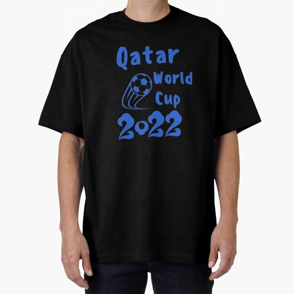 qatar world cup 2022 Oversized T-Shirt Celebrate the Biggest Stage of Match Day Hype around FIFA World Cup 2026, CR7, Argentina, Supporter Pride, Iconic Celebrations, Legendary Names and Global Match Day Energy; Built for Supporters Chasing Trophy