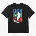 2026 World Cup USA, CAN, MEX Oversized T-Shirt Make Your Look Match Match Day Hype around FIFA World Cup 2026 Group Stage, Mbappe, Argentina and Brazil, Tournament Hype, Historic Matchups, Family Viewing Parties and Global Sports Pride; Ideal for