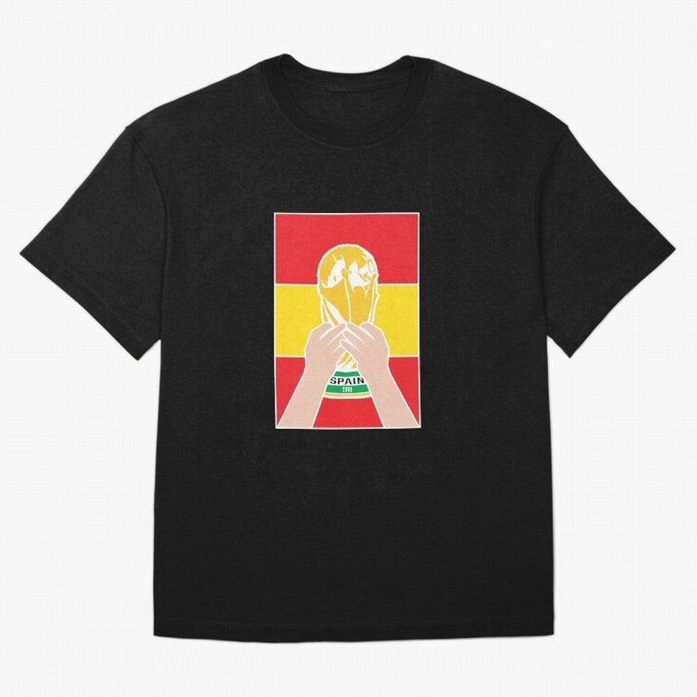 Champion Spain 2010 Oversized T-Shirt Relive FIFA World Cup 2026 Group Stage Spirit, Inspired by England and Germany, Mbappe, Stadium Chants, National Pride, Trophy Dreams and Unforgettable Football Memories; Created for Match Day Parties, Soccer