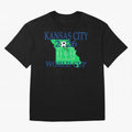 Kansas City 2026 world cup Oversized T-Shirt Bring Champion Energy into FIFA World Cup 2026 for Fans of Cristiano Ronaldo and Portugal, Bringing Retro Football Energy, Iconic Rivalries, Trophy Chase Drama and Stadium Atmosphere; Ideal for Fans Who