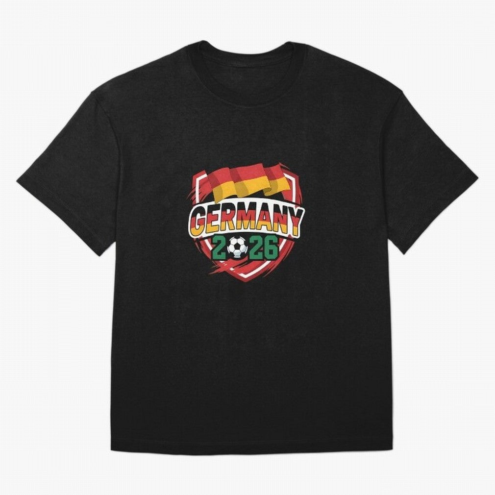 Germany World Cup 2026 Germany Football Oversized T-Shirt Upgrade Match Day Hype around FIFA World Cup 2026 USA Canada Mexico, CR7, Brazil, Portugal and Argentina, Worldwide Fan Energy, Dramatic Goals, Stadium Lights and Championship Celebrations;