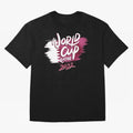 Qatar 2022 Oversized T-Shirt Represent FIFA World Cup 2026 for Fans of Messi, Neymar and Mbappe and England and Germany, Bringing Tournament Hype, Historic Matchups, Family Viewing Parties and Global Sports Pride; Perfect for Supporters Who Want