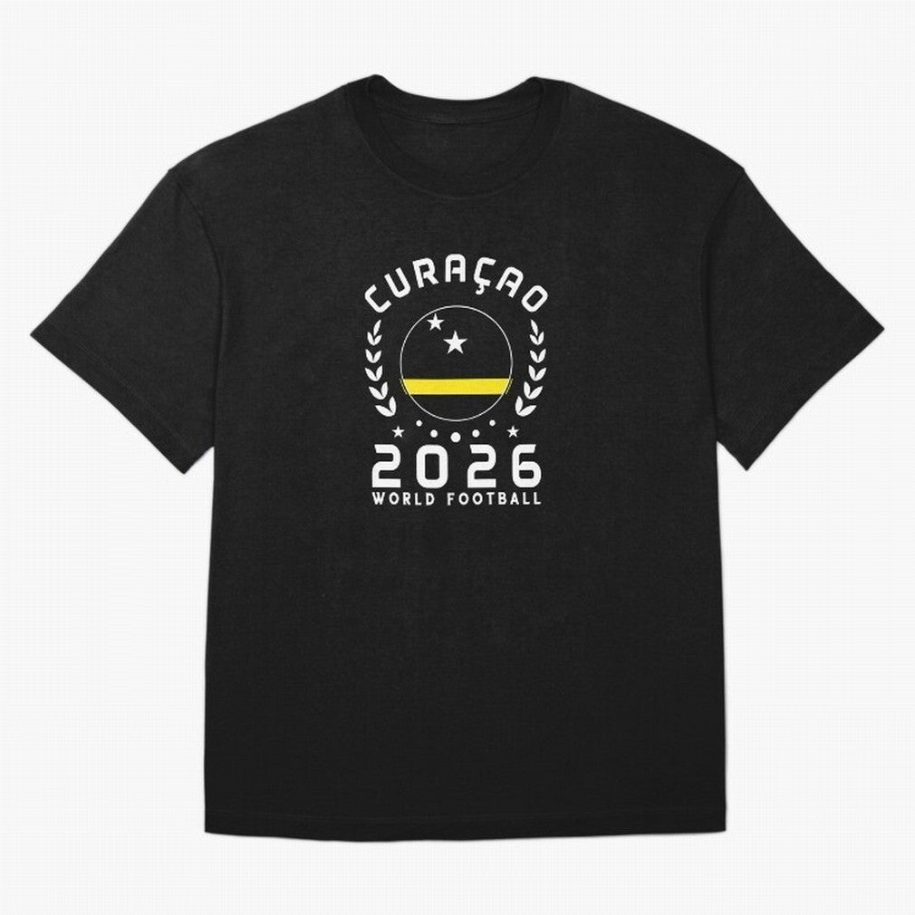 World Cup 2026 Curacao Football Fan Curacaoan Supporter T-Shirt_85310550 Oversized T-Shirt Create FIFA World Cup 2026 Spirit, Connected to England, Neymar, Haaland and Cristiano Ronaldo, Classic Soccer Heritage, Championship Pressure, Fan Loyalty