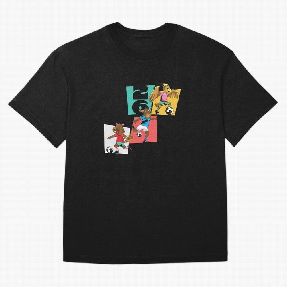 North America Mascots 2 T-Shirt_83568192 Oversized T-Shirt Celebrate Global Passion for FIFA World Cup 2026 Group Stage Built around Haaland and Mbappe, Spain Energy, Stadium Chants, National Pride, Trophy Dreams and Unforgettable Football