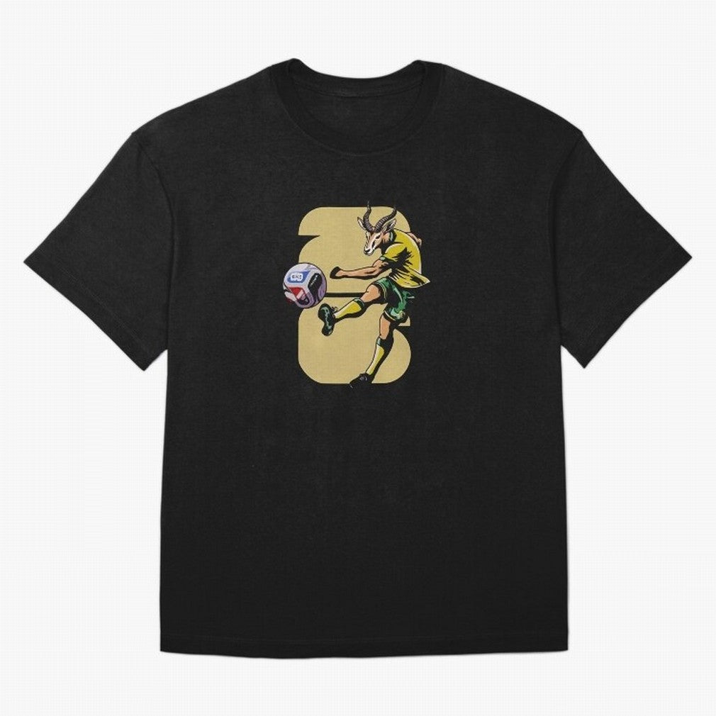South Africa Springbok Soccer T-Shirt_91176937 Oversized T-Shirt Feel Match Day Hype around FIFA World Cup 2026 USA Canada Mexico, Messi, Germany, Vintage Soccer Flavor, Modern Football Stars, National Flags and Final Night Emotion; Great for Watch